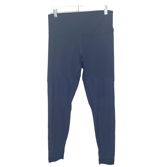 lululemon Sheer Will Tight 28” Pulse Stone Blue 12 *imperfect - Picture 4 of 15